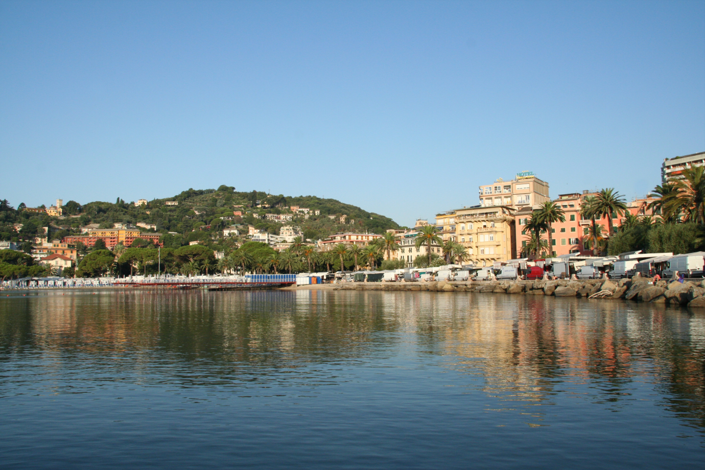 Il lungomare di Rapallo