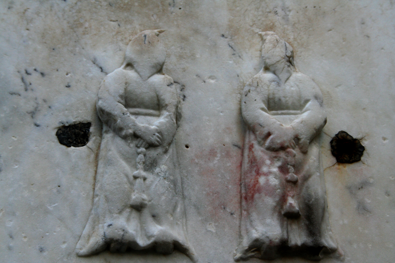 Particolare dell'Oratorio dei Bianchi